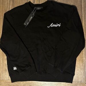AMIRI Script Logo Sweatshirt Size L